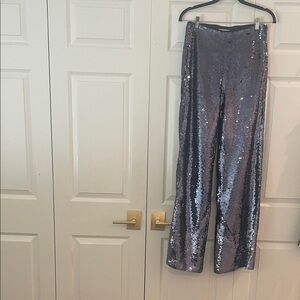 SACHIN & BABI - Blueish  Sequin Pants - Size 6